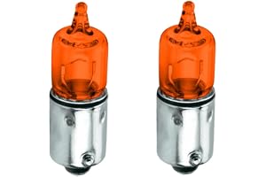 cyclingcolors 2x glödlampa 12 V 10 W BA9S orange ängel ögon bil motorcykel skoter strålkastare