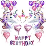 Mädchen sind so fasziniert von Einhörnern, dieses hübsche 3D-Einhorn macht Ihre Party attraktiver und erstaunlicher. Sie hinterlässt Ihrer Tochter oder Enkelin einen schönen und unvergesslichen Geburtstag.