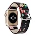 Produktbild Kaiki für Apple Watch Armband,Lederband Ersatz Uhrenarmband für Apple Watch (38mm, E)