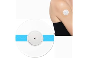 GTAGKOMMEN 55 unidades parches sensor freestyle libre 2 Freestyle Libre tiritas, respetuoso con la piel, para Freestyle Libre 2 & 3, resistentes al agua, autoadhesivas y transparentes
