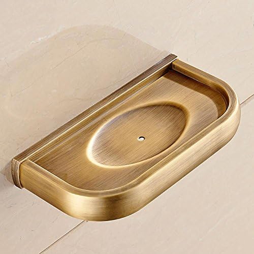 G&amp;Z Solid Brass Soap Dish Holder Bathroom Shower Accessories Wall Mount Vintage Bathroom , brass