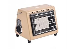 AOTUMUT Calentador de gas portátil para tienda de campaña, ahorro de energía, estufa de calefacción de doble propósito, quemador de butano para pesca al aire libre, senderismo