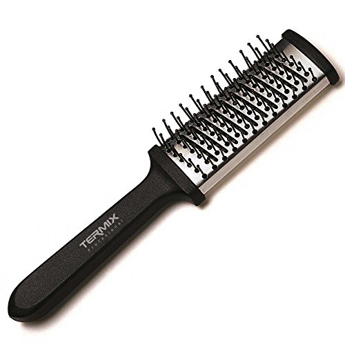 Termix Spazzola termica piatta piccola- Spazzola piatta professionale per districare che dà un effetto ultra liscio ai capelli - Disponibile in due dimensioni.
