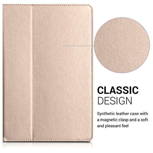 kwmobile Hülle für Chuwi Hi10 Pro – Tabletcover Slim Case Tablet Schutzhülle – Smart Cover Tabletcase Rosegold - 2