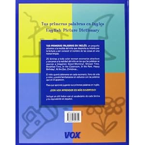Tus Primeras Palabras En Ingles - English Picture Dictionary (Spes)