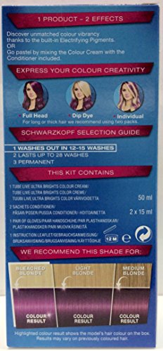 Schwarzkopf LIVE Color XXL Ultra Brights 94 Purple Punk - 2
