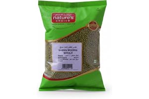 Natures Choice Green Moong Whole, 500 gm
