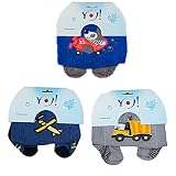 RA-25 Baby Crawling Tights for Boys ABS Set of 3 Stripes Size 9 - 12  months