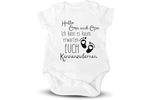 COZYINT [BODY Babybody zum schwangerschaft verkünden großeltern | ihr werdet oma und Opa | Baby Verkündung | Schwangerschaftsverkündung | Nachwuchs ankündigen