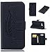 Price comparison product image Galaxy J5 2016 (SM-J510FN) Case [with Free Screen Protector], BoxTii® Elegant PU Leather Wallet Case with Silicone Cover for Samsung Galaxy J5 2016 (SM-J510FN), Premium Flip Wallet with Card Slots Cash Holder Stand Function Magnetic Safety Clasp, Book Style Design Ultra Slim Fit Protective Folding Case Cover for Samsung Galaxy J5 2016 (SM-J510FN) (#8 Black)