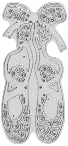 Create and Craft Metal Tattered Lace Die-Ballet Shoe