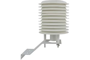 Otomatico Schermo Solare passivo 4-20 Piatti per sensore Meteo Esterno capannina Schermo Solare Stazione Meteo ventilato Stazione meteorologica (11 Piatti)