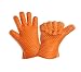 Produktbild IYUTtech hitzebeständig Silikon BBQ Ofen und Grill Handschuhe für Kochen Backen Barbecue (Orange-1 Paar)