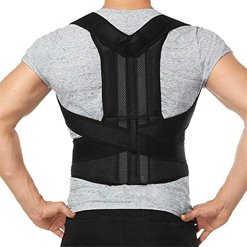 Preisvergleich Produktbild QHGao Rückenstützen, Unterstützung des Schlüsselbeins, Medizinische Geräte Zur Verbesserung Der Schlechten Haltung, Schulterausrichtung, Für Den Oberen Und Unteren Rücken Für Männer Und Frauen