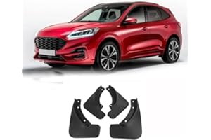 DAYKET 4 Pièces Voiture Bavettes, pour Ford Kuga Escaps St-line-2020-2023, Avant Arrière Roue Protection Anti-Éclaboussures Garde-Boue Protection Accessoires