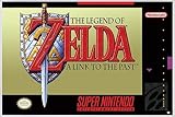 Scheibe: PVC unzerbrechlich The Legend of Zelda Poster A Link to The Past (62x93 cm) gerahmt in: Rahmen Weiss