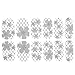 leading-star 3D White Lace Nail Art Tips Sticker Decal Full Wraps