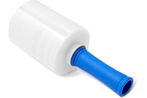 Amazon Basics sträckfilm, 12,7cm x 304,8 m, 1 rulle med 1 handtag