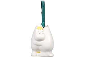 HALF MOON BAY Moomin - Collectable - Hanging Decorations - Moomin Decoration - Moomintroll & Snorkmaiden