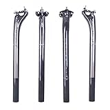 tija mtb carbono Peso: aproximadamente 200 g (30,9 x 350 mm).