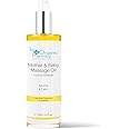 The Organic Pharmacy Mother & Baby Massage Oil, 100ml - Soothe & Calm, Suitable for Babies, with Calendula, Chamomile, Lavender, Natural, Organic 99.7%