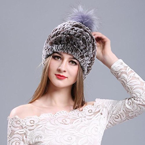 ladies cream beanie hat