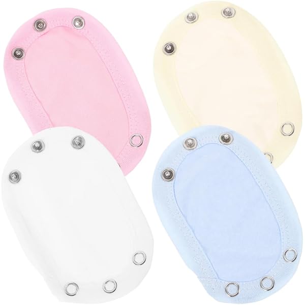 LYJOW 6 Pezzi Body Extender Per Neonati - Prolunga La Vita Dei Body, Comodi E Pratici Per Il Cambio Pannolino - Foto 3