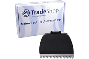Trade-Shop Testina di rasatura/lama di ricambio per Panasonic ER217 ER220 ER221 ER2171 ER2201 ER2211 ER5204 ER5205 ER5208 ER5209 ER5210 ER510