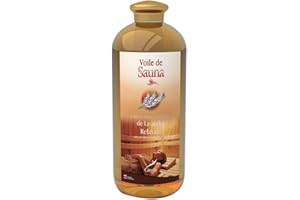 Camylle - Fragancia Sauna Lavanda - A base de Aceites Esenciales Puros y Naturales para Sauna - Relajante con aromas frescos y calmantes - 1000ml