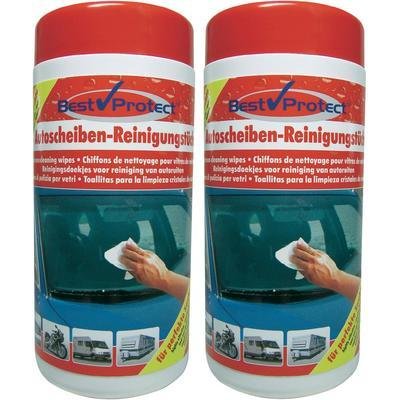 Preisvergleich Produktbild Best Protect Cockpit- und Scheiben-Reinigungstücher Set BP11310 70St.