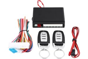 Verrouillage central de voiture, Esenlong Verrouillage Du Coffre Système D'entrée sans Clé de Voiture Serrure de Porte Verrouillage Central Kit de Télécommande Universel L261