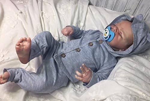 Memorable Pets Believable Babies' Sleeping "Maddux" Reborn Full Torso Boy- Doll Therapy For People With Memory Loss With Aging And Caregivers