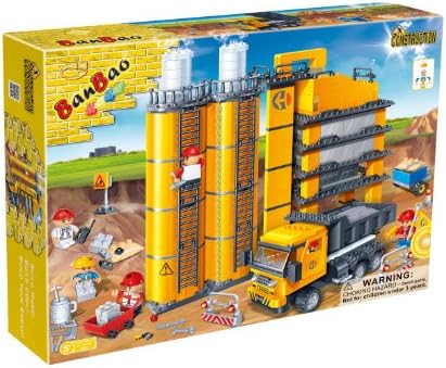 Good Value 552 Piece Refinery & 6 ToBee Mini Figures - You Can Use with Major Brands - Makes A Lovely Gift for Christmas, Birthdays for Boys Age 5+