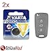 Price comparison product image 2x VARTA Car Key Batteries For Hyundai i20 i30 ix35 kia ceed Rio Sorento