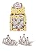 Produktbild 8 x Mini Krone Prinzessin Fasching Kindergeburtstag Mitgebsel Mitbringsel Give Away Tombola Wurfmaterial
