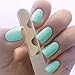 Bona Fide Beauty Crystal Nail File - 1 Piece Mirror Czech Glass Nail File with case - Best Glass Nail File for Nail Care - Great Glass Fingernail File for Fingernail Strengthener - File Nails Gently