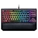 Produktbild CHUSHENG Gaming-Tastatur, RGB-Hintergrundbeleuchtung Abnehmbare Handgelenkstütze USB-Schnittstelle 2,1 M Kabelgebundene Mechanische Tastatur Wasserdicht 87-Tasten-Tastatur,B