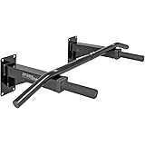 Sport-Tec Klimmzugstange zur Wandmontage, 4 Griffe Klimmzug für Wand Latzug Turnstange