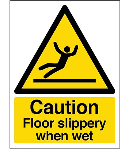 VSafety, cartello con scritta Caution Mind The Step