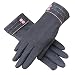 Produktbild Handschuhe Sport Handschuhe Winter Warm für Außen Kompatible Touchscreen Handschuhe Winter winddicht für Damen und Herren, grau