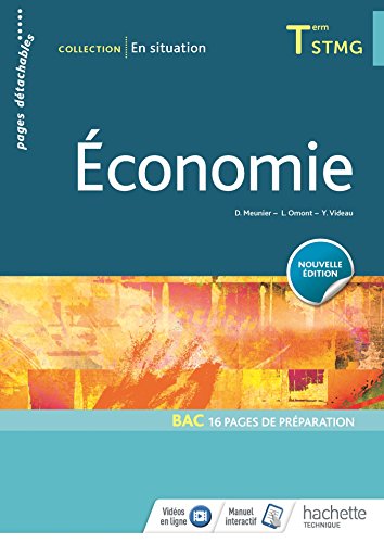 Télécharger En situation Économie Tle STMG - Livre élève - Éd 2018 PDF Ebook En Ligne