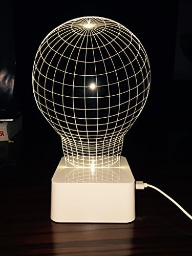 3D Holographic Balloon LED Lamp