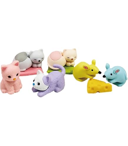 Gomme individuelle - Animaux de la ferme 2 - Made in Japan (modèle alé