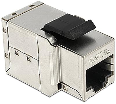 DeLOCK Keystone RJ45 femelle > femelle Cat. 6 a