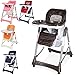 TecTake Baby highchair height adjustable -different colours- (Coffee)