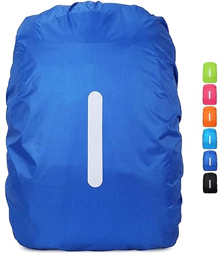 Housse De Pluie Pour Sac à Dos,Tianher 2 Pièces Housse De Pluie Pour Cartable étudiant