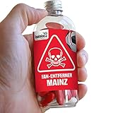 Inhalt: 80g gemein leckere Lakritzstäbchen in Medizinfläschen| schenkfertig verpacktes Präsent mit Grußkarte inklusive