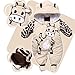 Baby Kid Toddler Girl Boy Unisex Winter Autumn One Piece Cotton Romper Warm Coverall Clothes Thick Outwear Cute Outfits Hooded Coat Jumpsuit Playsuit Catsuit Beige 3-9M Size 80