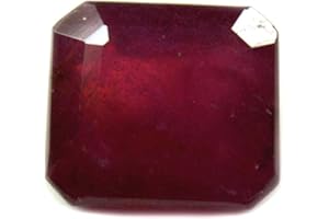55Carat Brand 9X9 to 11X11 MM Real Ruby Loose Gemstone Square Shape Stone for Astrology Chakra Healing