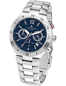 Jacques Lemans Herren-Armbanduhr Dover Analog Quarz Edelstahl 1-1837H